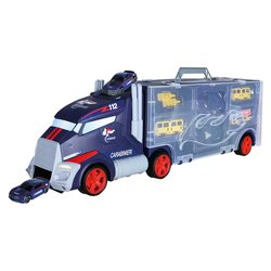 Camion Carabinieri con 2 auto SILVER WHEEL Blu 41006