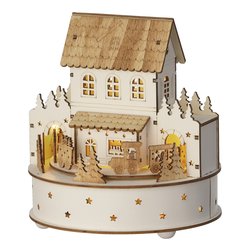 Casa con movimento, luci e musica (19,5cm) 487720