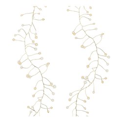 Filo Oro 960 luci - MICROLED Bianco caldo (12 + 5 mt) 8 Giochi di luce LUMINEO IP44 496709