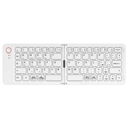 Tastiera computer KBOARDY White BTKEYBOARDYW