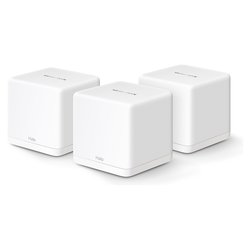 Set mesh HALO H AX1500 Whole Home Mesh Dual Band White HALO H60X 3 PACK