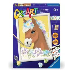 Set per dipingere Cavallo tra I fiori CREART 23980