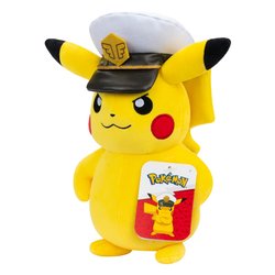 Peluche Capitan Pikachu (20cm) POKÉMON Giallo PK112700