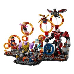 Image of Avengers: Endgame La battaglia finale ( 621 pz ) MARVEL SUPER HEROES 10a+ 76323 cod094