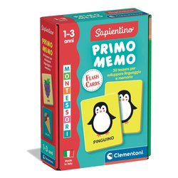 Gioco memory Primo Memo 30 pz SAPIENTINO MONTESSORI 16830