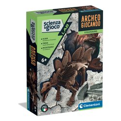 Image of Gioco educativo Archeogiocando Stegosaurus 6a+ SCIENZA E GIOCO 19389 cod094