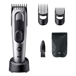 Taglia capelli SERIES 7 Hair Clipper Silver e Black HC7590
