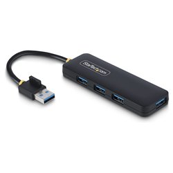 Hub USB 3.0 Black 4 porte H5A4A USB HUB