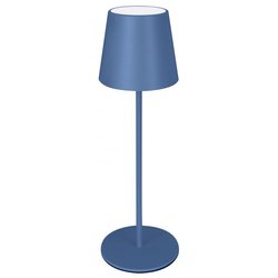 Lampada tavolo AGATA NUANCE Blu Pastello (12x37cm) 120451 BP 1 luce - LED - Max 2W