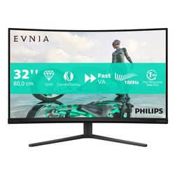 Image of Monitor 31,5" ( LED 2K 1440p QHD 180Hz ) EVNIA 3000 QHD Curvo Charcoal 32M2C3500L 00 cod094