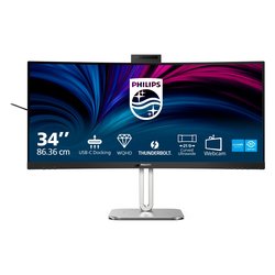 Monitor 34" 2K 1440p 6000 SERIES WQHD Curvo Antracite 34B2U6603CH 00