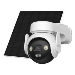 Videocamera sorveglianza AOV PT 4G + solar panel White e Black KITB7EDP3T1TEHEUFSP4 2K 2048x1080