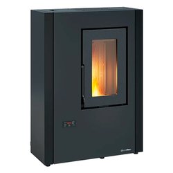 Stufa pellet 7kW LUISELLA 5.0 Maxi WiFi Black Classe A+ 1294902