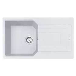 Lavello 1 vasca (86x50cm) Ubg 611 86 URBAN Bianco polare Opaco 114 0686 753