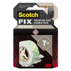 Nastro biadesivo Fix Extreme Interior MR-4496G-1915 1,9cm x 1,5m 3M Bianco 7100263304