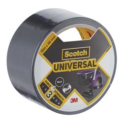 Nastro telato Extremium Universal 4,8cm x 10m 3M Nero 7100205291