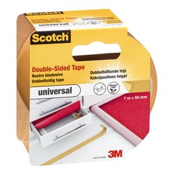 Nastro biadesivo universale 42012050B 5cm x 20m 3M Bianco 7100174163