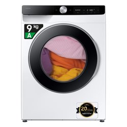 Image of Lavatrice 9 Kg BESPOKE AI WW90DG6G94LKU3 Slim bianco e nero classe A 1400giri/min (60x48x85cm) cod094
