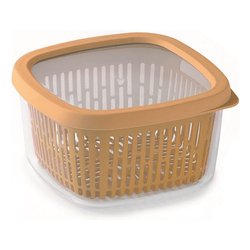 Contenitore alimenti con cestello (1,5Lt) AROMA KEEPER Senape 000370