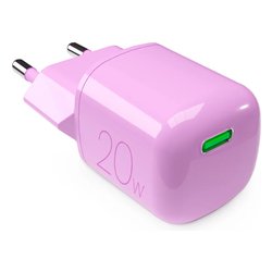 Caricabatterie USB Type-C MINIPRO 20W GaN Pink PUFCMTCUSBC20WGPINK