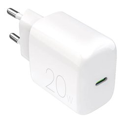 Caricabatterie USB Type-C PRO LITE 20W White PUTCUSBC20WDYWHI