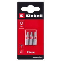 Inserti impronta Torx ( Tx 15 x 25 mm ) 3 pz 49130160