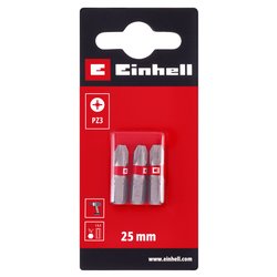 Inserti impronta croce Pozi ( Pz 3 x 25 mm ) 3 pz BASIC 49130060