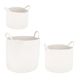 Set ceste Set3 cesta 2m candor alto bianco 0411383