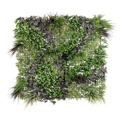 Siepe sintetica Parete sintetica verde mix 100x100 0790450