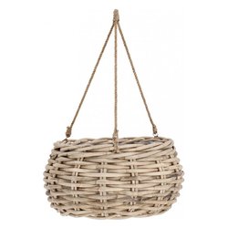 Cesto Cesta sosp. Yulia grigio d60x30h 0380966