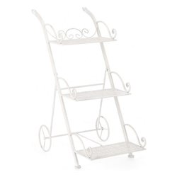 Set porta vasi piante P.fiore 3p emily rett c-ruote 0741463