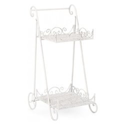 Set porta vasi piante P.fiore 2p emily rett c-ruote 0741464