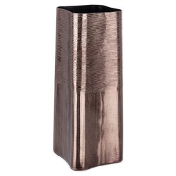 Vaso Alluminio (16,5x16,5x40,5cm) REEL Bronzo 0187251