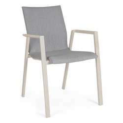 Sedia con braccioli alluminio, textilene ODEON Pelican 0663676