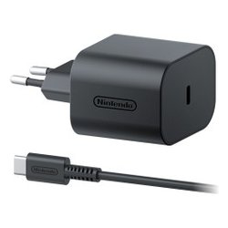Image of Caricabatterie per Nintendo SWITCH 2 USB C nero 10015096 cod094
