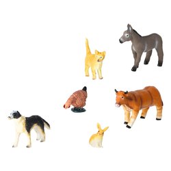 Animali Soffici Fattoria ANIMALS MATES Assortito 42644