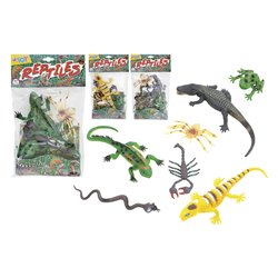 Animali Rettili 5 pzsortiti ANIMALS MATES Assortito 40423