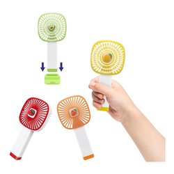Image of Mini ventilatore (8,5x17cm) Fresh Air elettrico USB ESTATOYS Assortito 42723 cod094