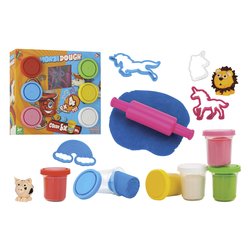 Pasta modellabile ( 6 vasetti 50 gr e accessori ) Unicorno playset MORBIDOUGH 40384