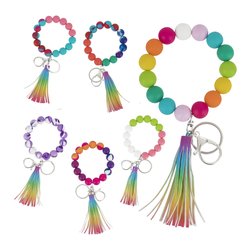 Image of Braccialetto con portachiavi PIN UP Assortito 42840 cod094