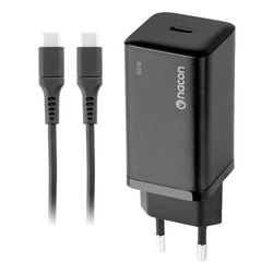 Caricabatterie per Nintendo SWITCH 2 65W Black SWITCHNEWADAPT60