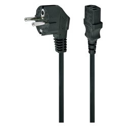 Cavo alimentazione CABLEXPERT Black 1,8m PC 186 VDE