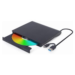 Masterizzatore External Black DVD USB 03