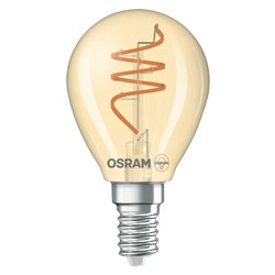 Lampadina led goccia (E14 - 470 lumen - 4,9 W - Bianco caldo) VINTAGE 1906 LED CLASSIC P SLIM FILAMENT DIMMABLE