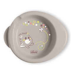 Piatto pappa plastica (20x5cm) WARMY PAPPACALDA Grigio 00016000350000