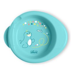 Piatto pappa plastica (20x5cm) WARMY PAPPACALDA Azzurro 00016000250000