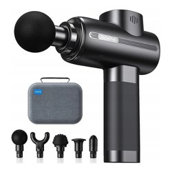Massaggiatore corporeo POWER Massage Gun Black PEU R C003 BK