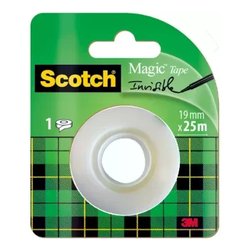 Nastro adesivo Invisible Magic 1,9cm x 25m 3M Trasparente 7100126760