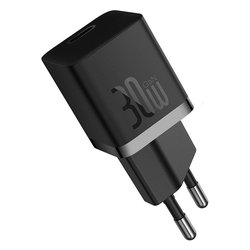 Caricabatterie USB Type-C FAST CHARGER GaN5 30W mini Black CCGN070401