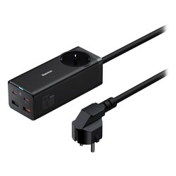 Caricabatterie USB Type-A, USB Type-C POWERSTRIP GaN3 Pro 65W Black PSZM000901